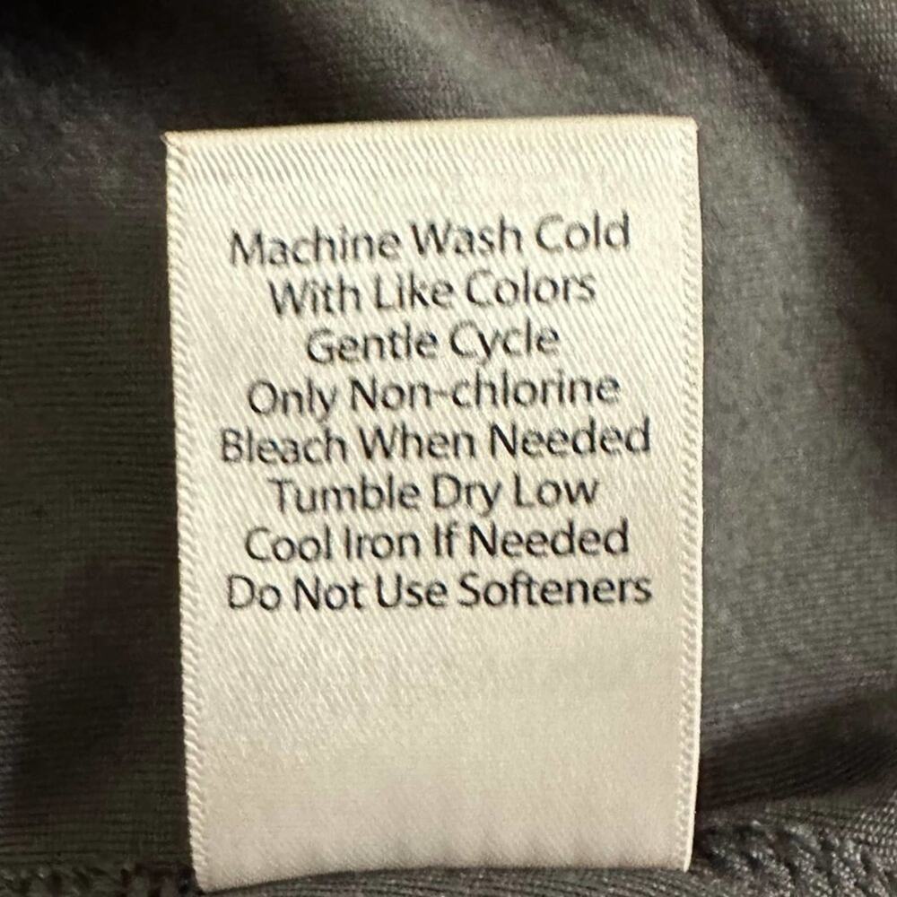 GURU GOLF Top Womens Size Large Gray Short Sleeve Activewear - Picture 6 of 6